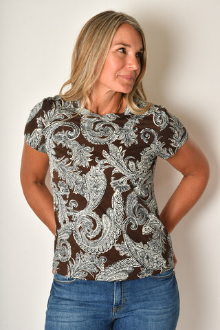 MINERAL PAISLEY PERFECT TEE