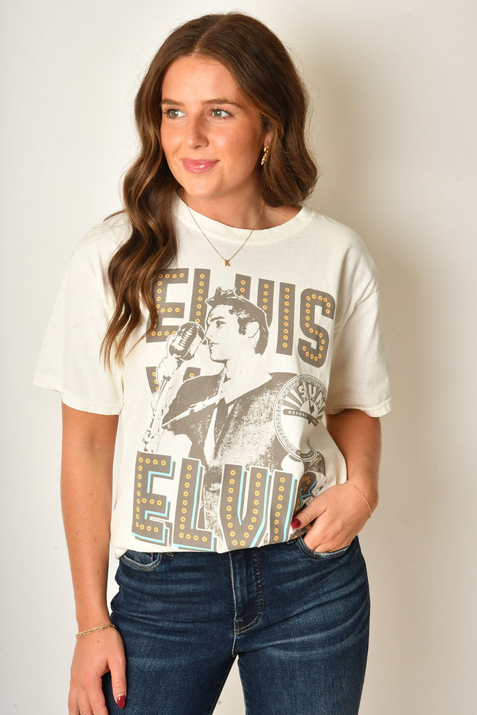 SUN RECORDS X ELVIS TEE