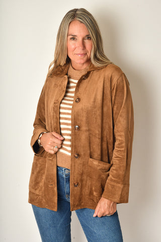 DECKER SUEDE CHORE JACKET