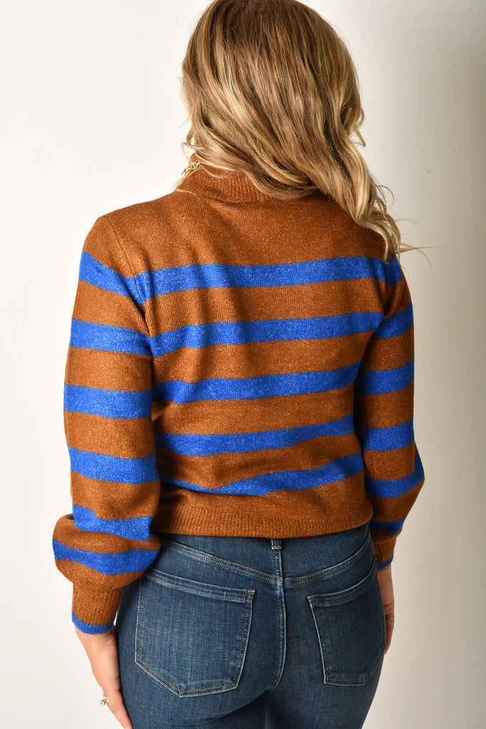 EDEEN STRIPE SWEATER + color