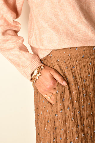 COUNTRYSIDE MAXI SLIP SKIRT