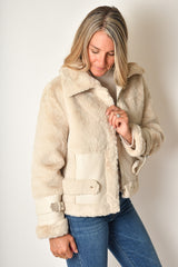 MINK FAUX FUR JACKET