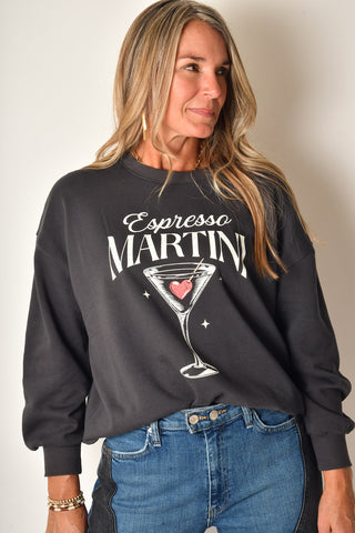 OVERSIZED MARTINI SWEATSHIRT