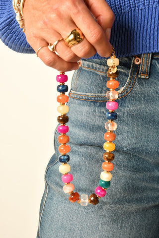 COLOR CRUSH BEAD NECKLACE