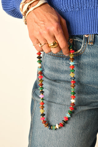KALEIDOSCOPE BEAD NECKLACE