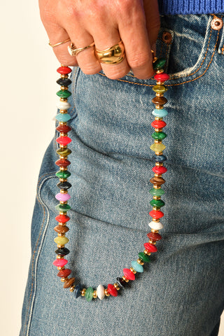KALEIDOSCOPE BEAD NECKLACE