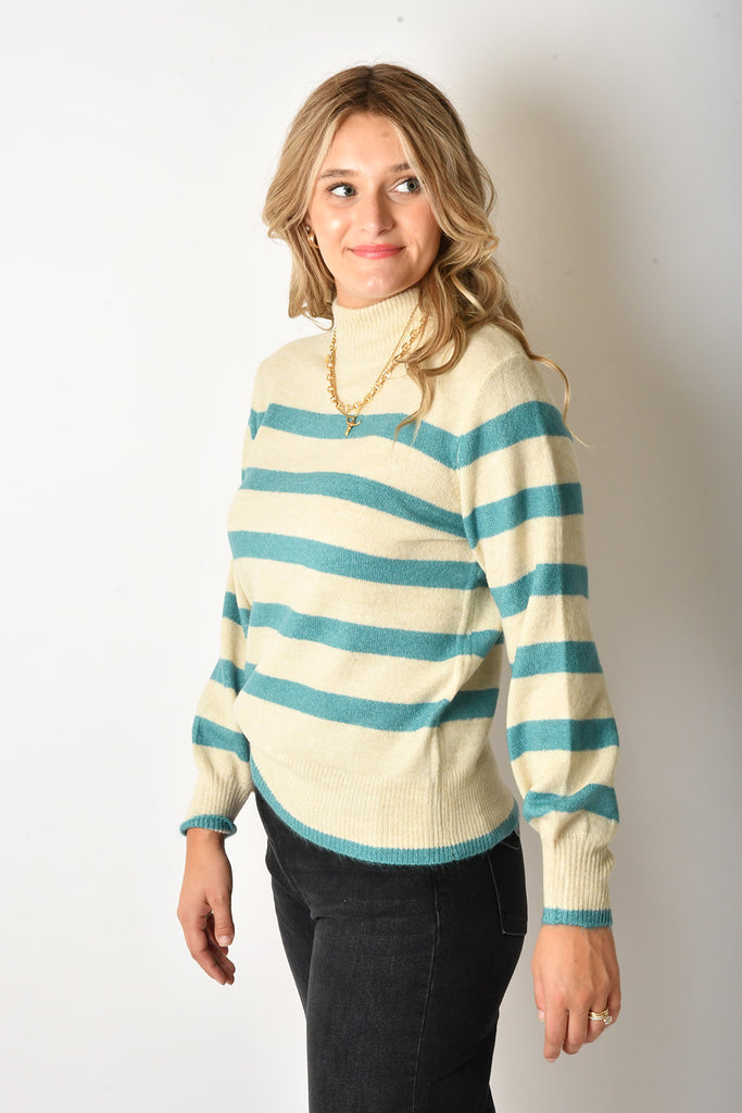 EDEEN STRIPE SWEATER + color