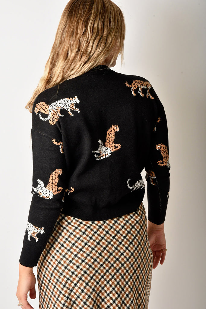 JAGUAR KNIT SWEATER