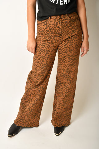 FAR OUT LEOPARD WIDE LEG