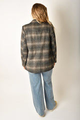 KINGSTON RELAXED PLAID BLAZER