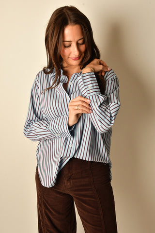 PEMBERLY STRIPE BLOUSE