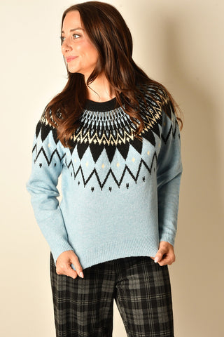 DELVINE NORDIC SWEATER