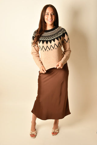 DELVINE NORDIC SWEATER