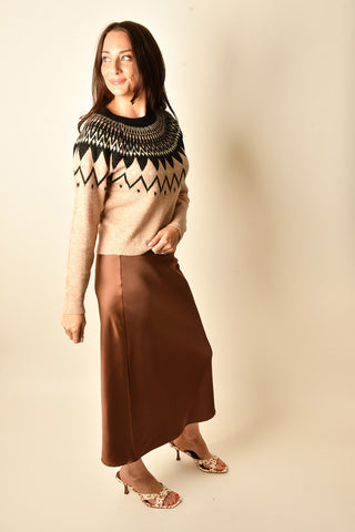 DELVINE NORDIC SWEATER