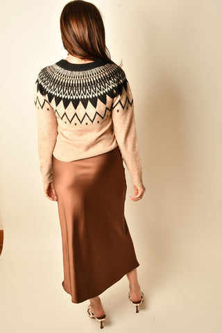DELVINE NORDIC SWEATER