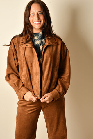CORIN BUBBLE HEM JACKET
