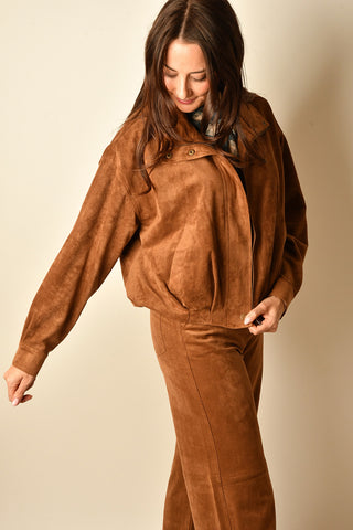 CORIN BUBBLE HEM JACKET