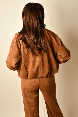 CORIN BUBBLE HEM JACKET