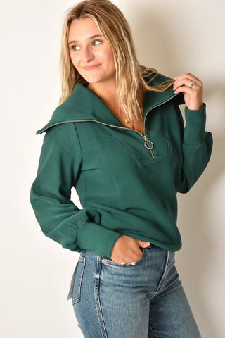 VINE HALF ZIP