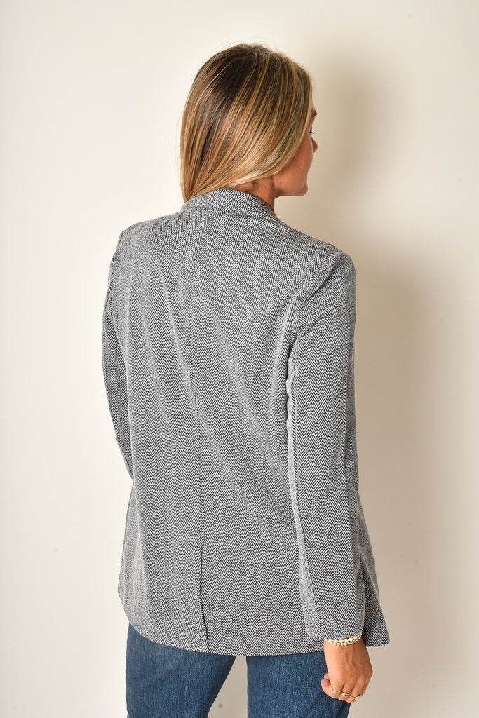 KATE JACQUARD OVERSIZED BLAZER