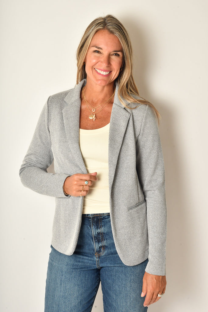KATE JACQUARD BLAZER