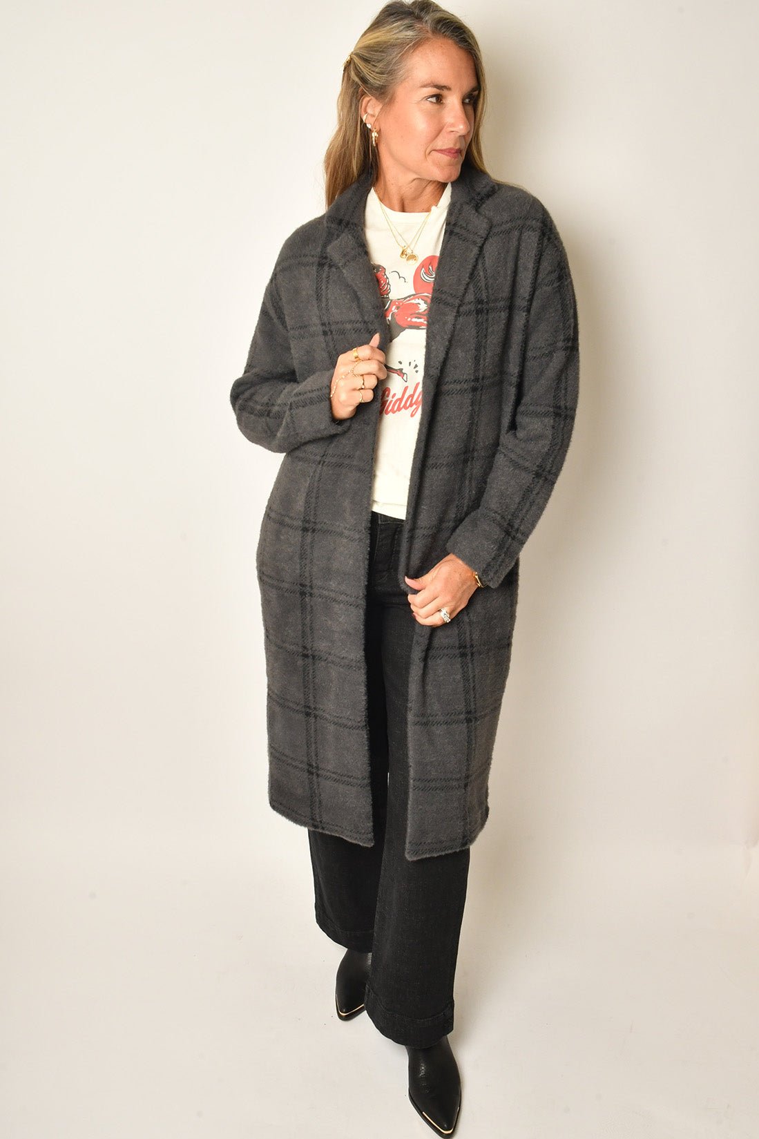 MASON WINDOWPANE COAT