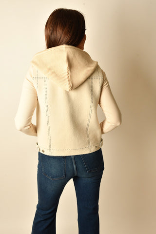 TOMMIE STITCH HOODED VEST