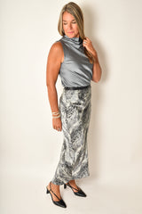 BIAS CUT SLIP SKIRT