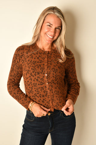 MEDINA LEOPARD CARDIGAN