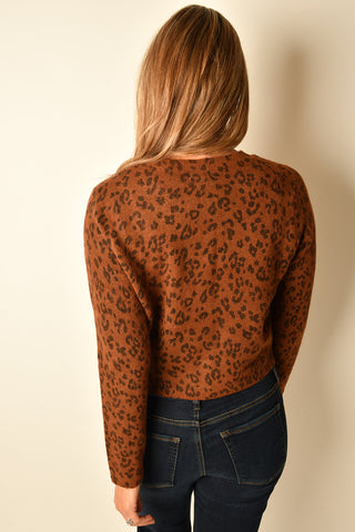 MEDINA LEOPARD CARDIGAN