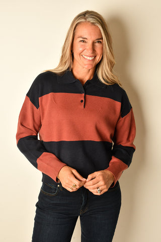 THE ROWAN COLORBLOCK SWEATER
