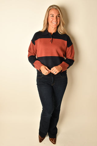 THE ROWAN COLORBLOCK SWEATER