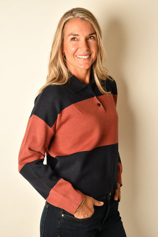 THE ROWAN COLORBLOCK SWEATER
