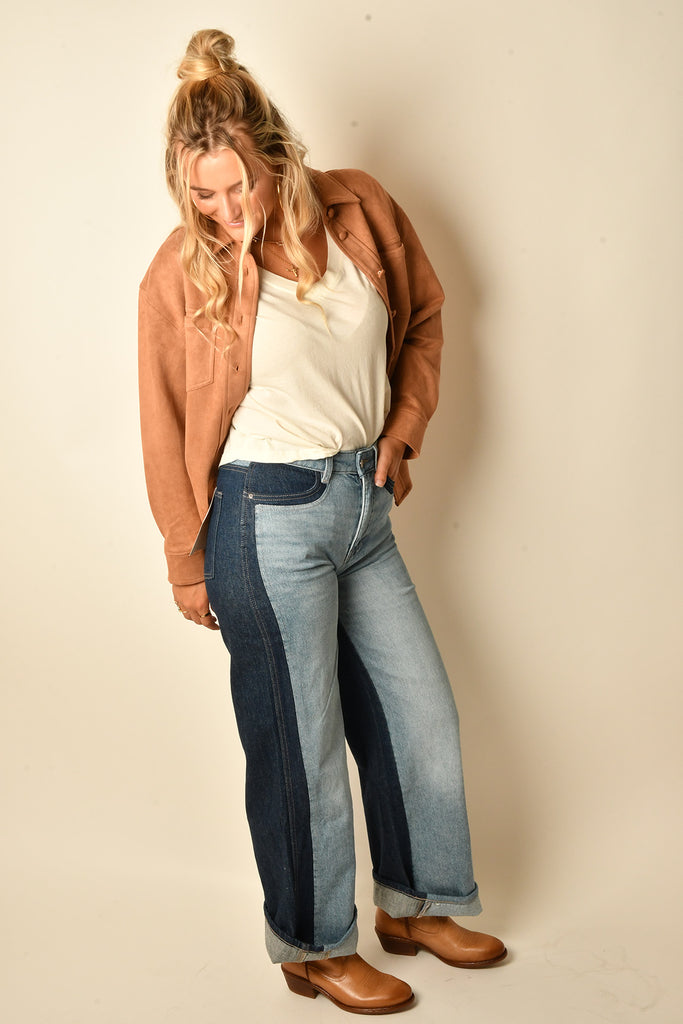 BRAXTON SUEDE SHIRT
