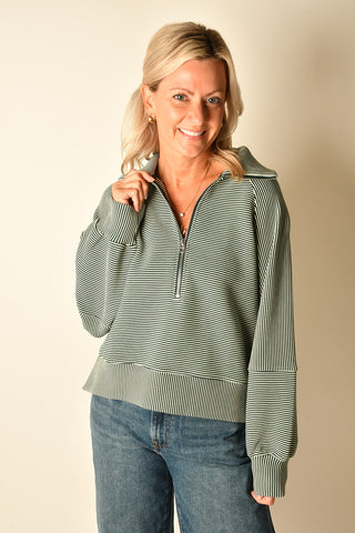 MILANO HALF ZIP SWEAT 2.0