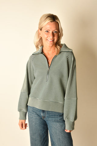MILANO HALF ZIP SWEAT 2.0