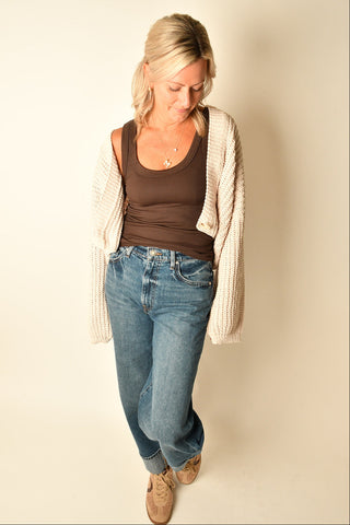 LUXE CHENILLE CARDIGAN