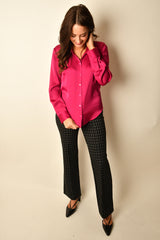 FUSHIA KISS BLOUSE