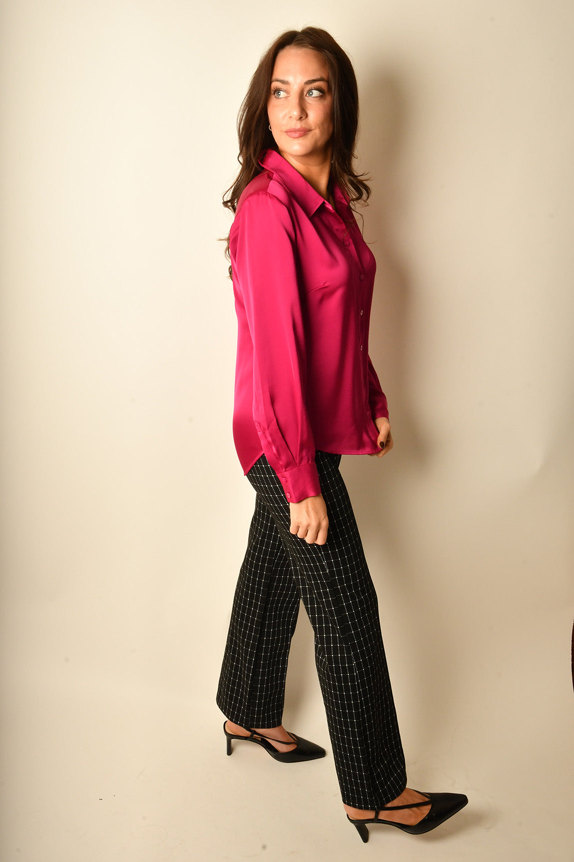 FUSHIA KISS BLOUSE
