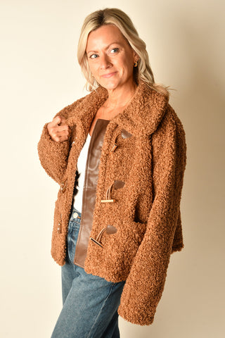 POODLE FUR JACKET