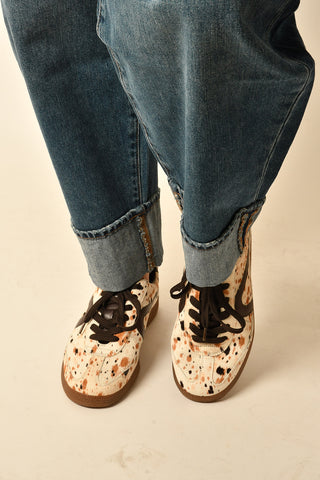 SIMONA COW HAIR SNEAKERS