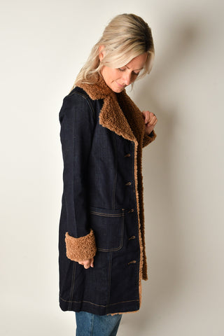 SHERPA TRIM NOTCH COLLAR JACKET