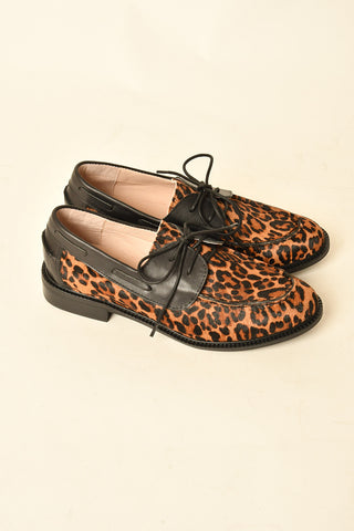 WILD COLLAR TIE LOAFER