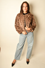 MICA FAUX FUR JACKET