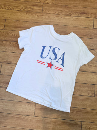USA STAR BOYFRIEND TEE